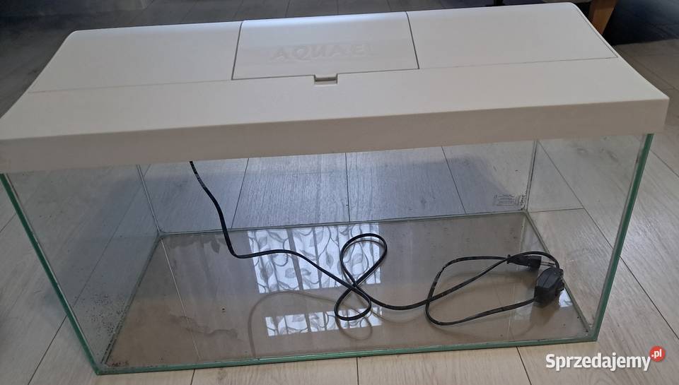 Sprzedam akwarium pojemność 50 litrów używane Akwarystyka sprzedam