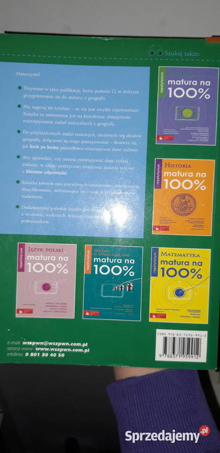 Geografia egzaminy Podręcznik matura Warszawa