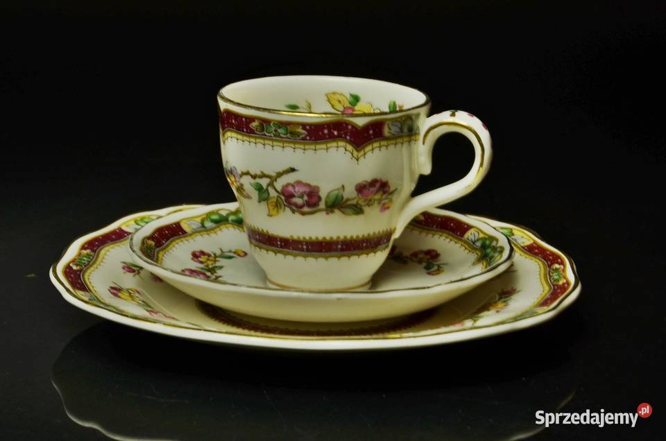 Zestaw kawowy Grindley Marlborough Royal Petal