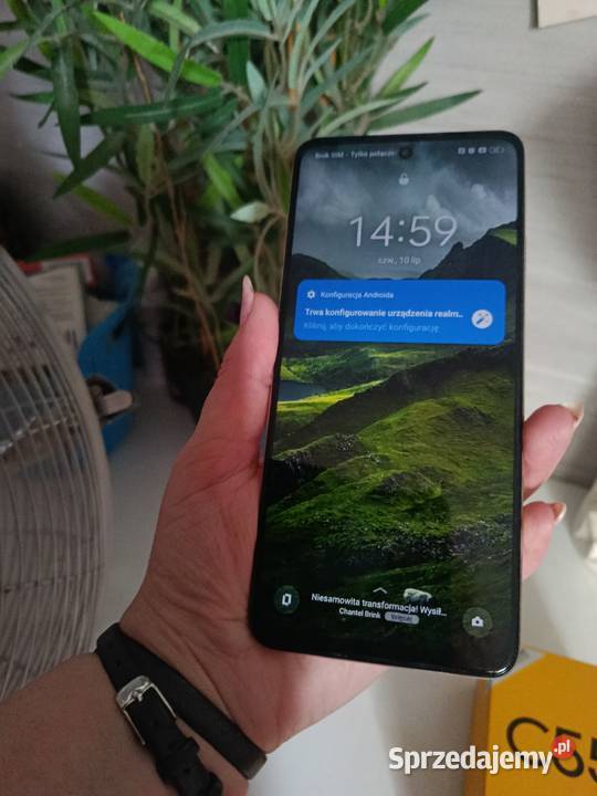 Sprzedam Smartfon Realme C55 Model RMX3710 Zloty Pozostałe Pozostałe Warszawa