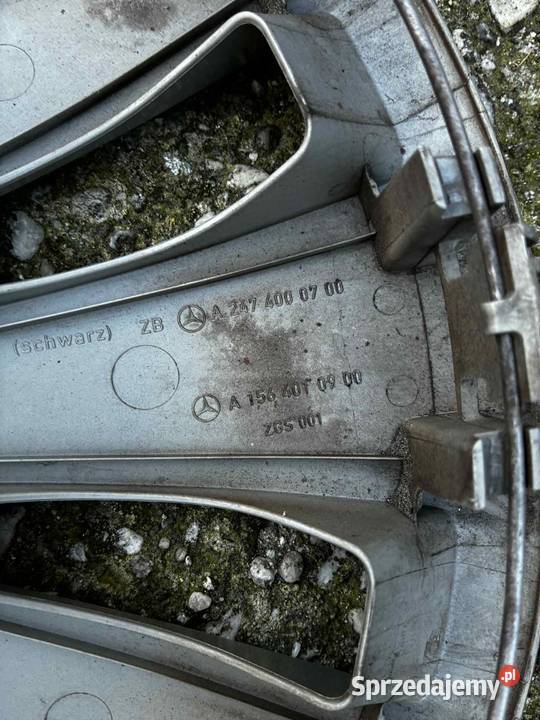 Kołpaki Mercedes Benz 17 oryginalne 4 sztuki Kołpaki Prudnik sprzedam