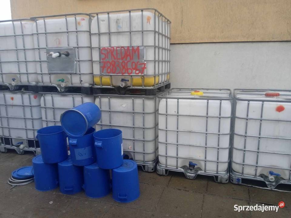 zbiornik 600 l 1000l beczki Jędrzejów Nowy sprzedam