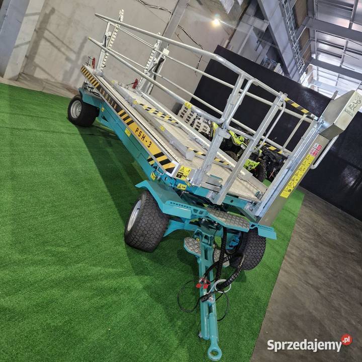 Platforma sadownicza hydrauliczna KRÓLIK PSH3 nieuszkodzony Warka