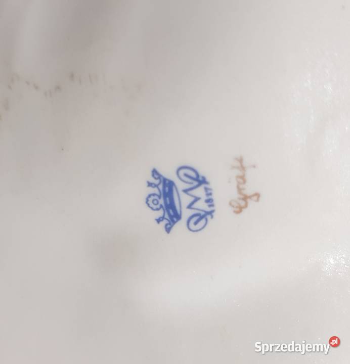 Patera porcelanowa secesja około 1900 sygnowana sprzedam
