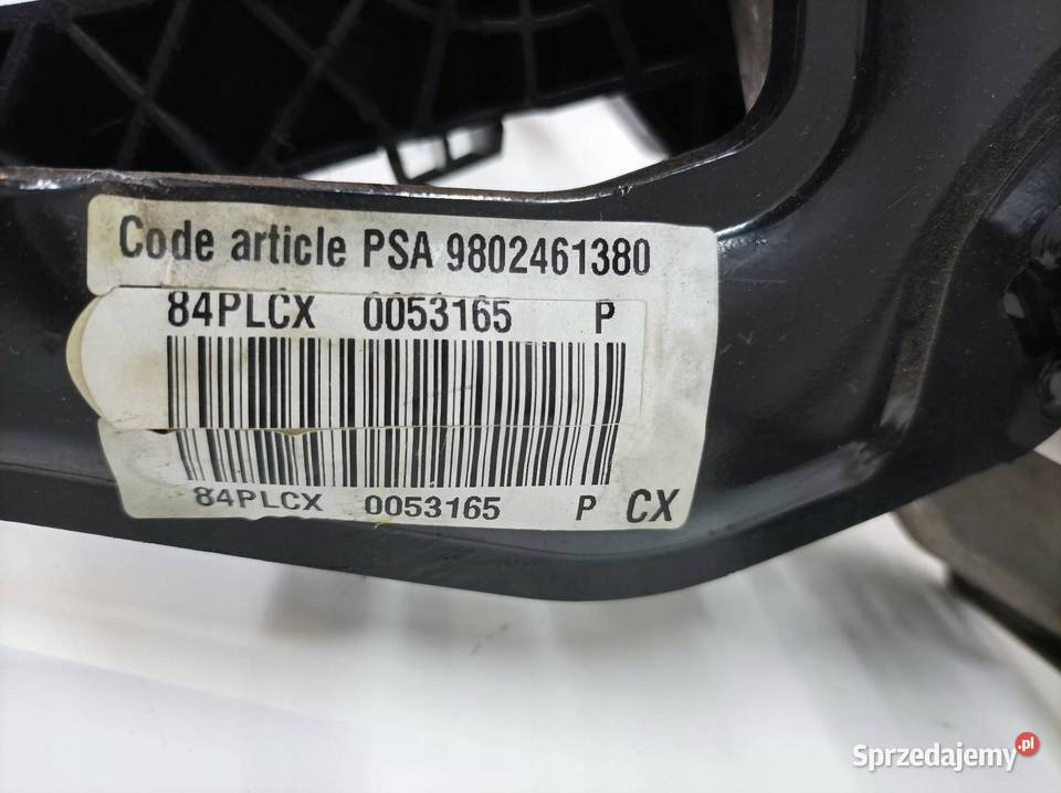 PEDAŁ HAMULCA 9802461380 Peugeot 2008 I 20132019