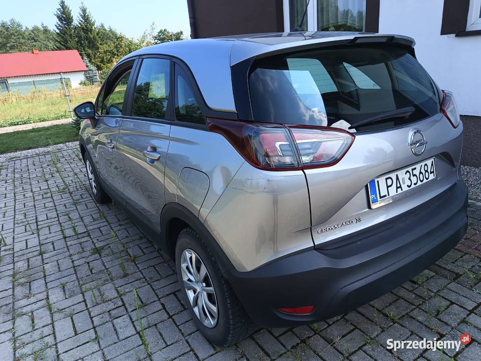 Opel crossland x zarejestrowany ubezpieczony nieuszkodzony lubelskie Wołoskowola