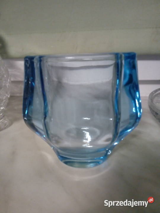 Wazonik Franciszek Vizner niebieski Czechy zachodniopomorskie Choszczno