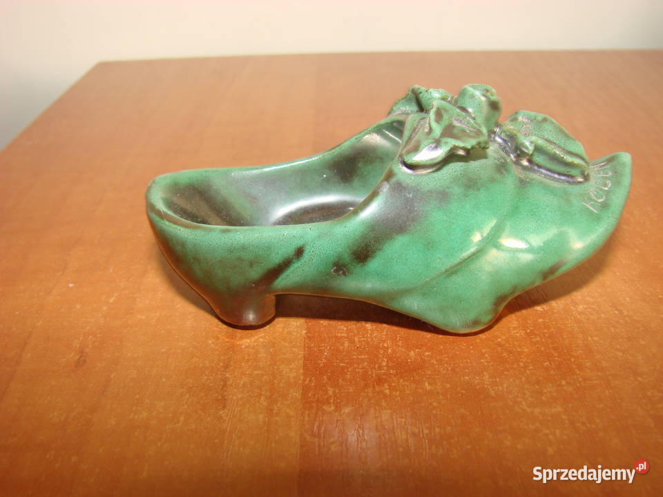 mały ceramiczny pantofelek pomorskie Pruszcz Gdański sprzedam