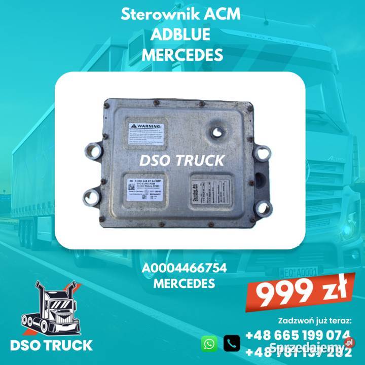A0004466754 Sterownik ACM adblue Mercedes MP Zawichost