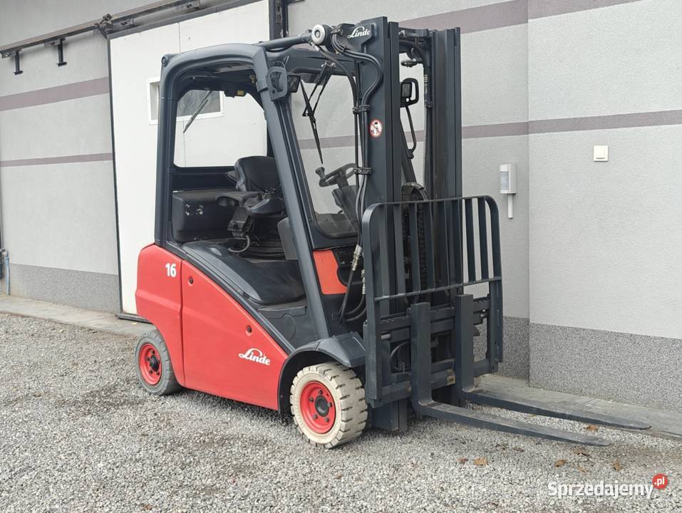 Wózek Linde H16 LPG Triplex 47m 2013r Sandomierz