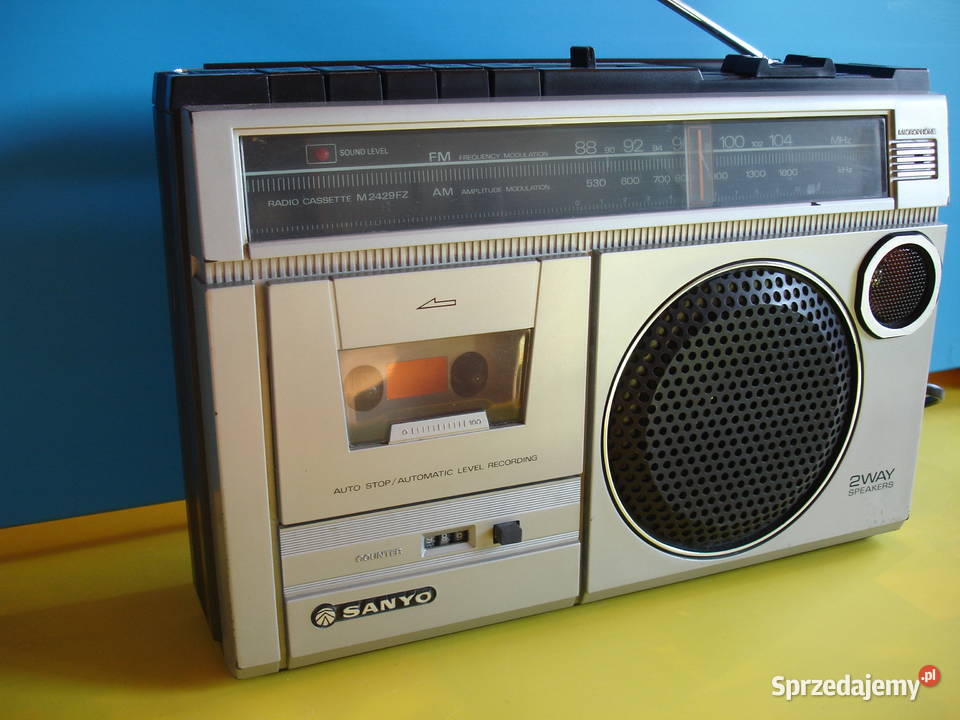 Radiomagnetofon SANYO M 2429FZ Zielona Góra