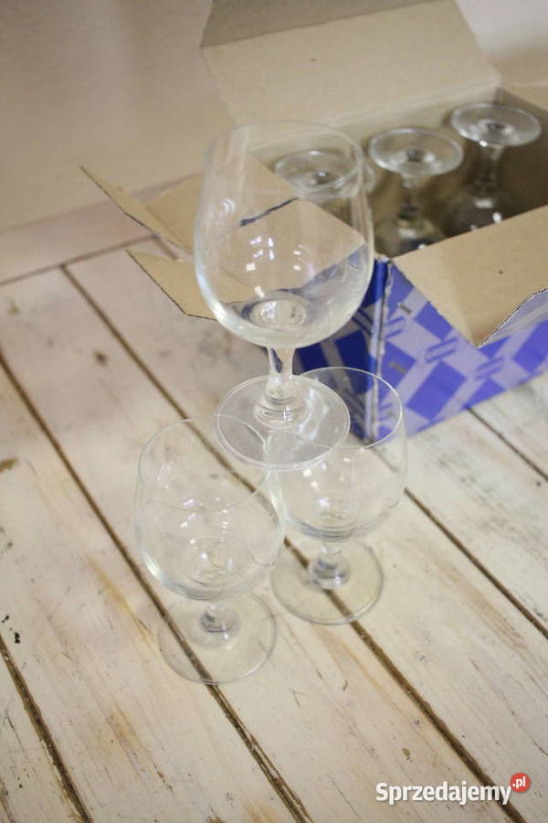Komplet kieliszków do whisky 6 sztuk inny kolor Góra