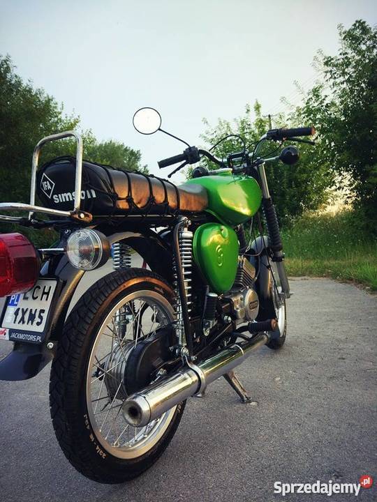 Simson s51 B 1984 zarejestrowany Lubelskie Hruszów