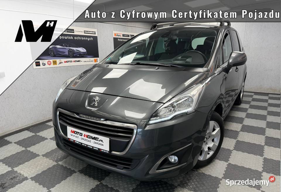 Peugeot 5008 LIFT 20HDI 5L100 GWARANCJA video klimatyzacja 5008 Poznań sprzedam