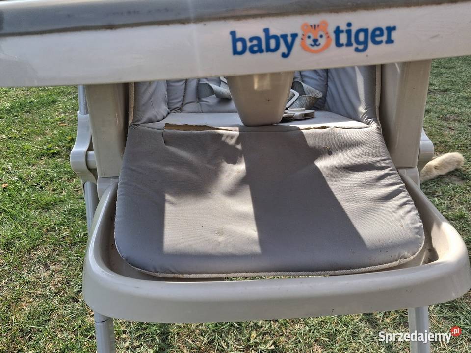 Krzesło krzesełko do karmienia baby tiger Krzesełka do karmienia Akcesoria Chojeniec sprzedam
