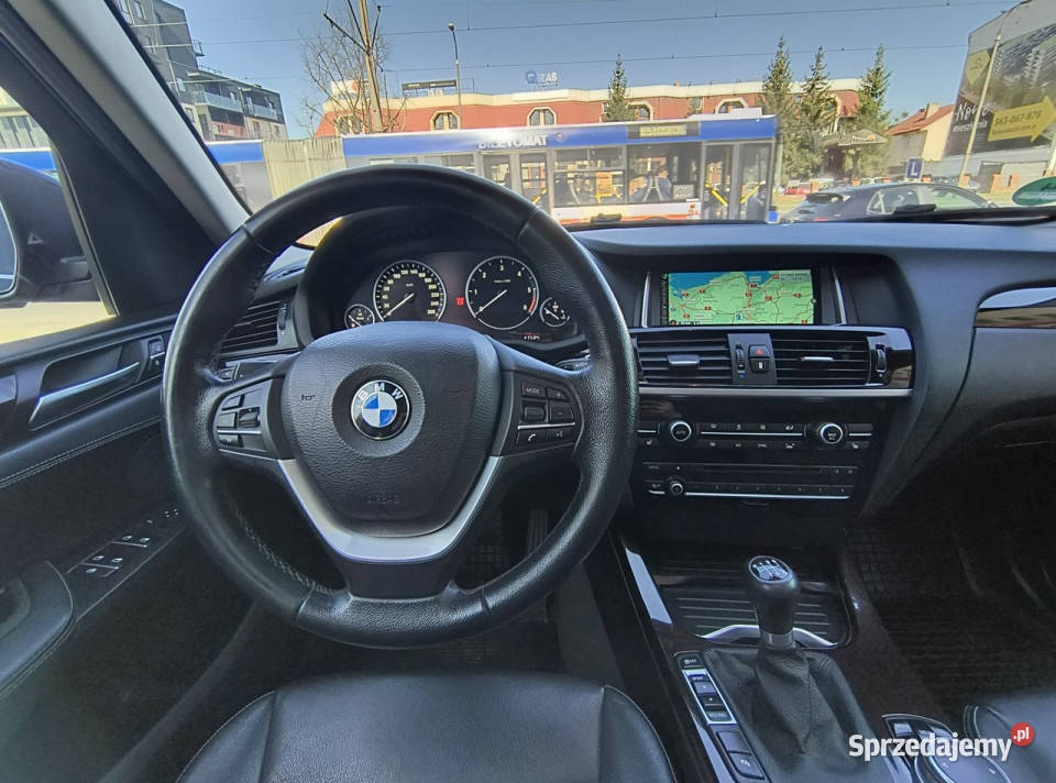 BMW X3 ALU skóraPANORAMA szyberdach F25 2010 wielofunkcyjna kierownica X3 Bydgoszcz