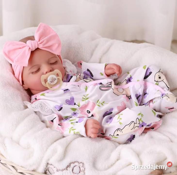 Realistyczna Lalka Reborn 42 Bobas Śpiące mazowieckie