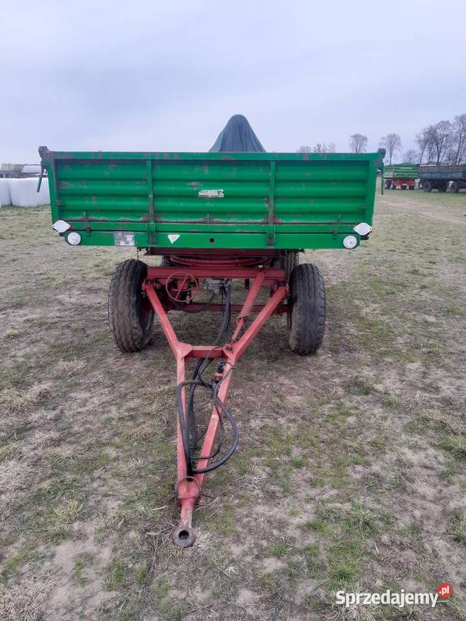 Przyczepa ZASŁAW d732 ORGINAŁ Przyczepy rolnicze