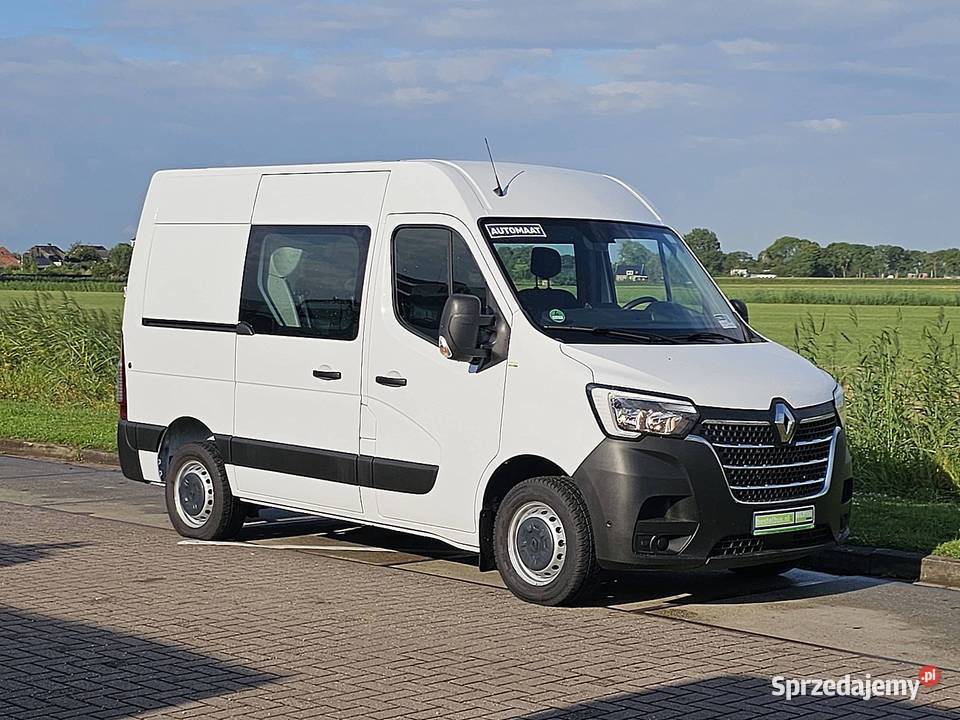 Renault MASTER 23 podwójna kabina 180Pk blaszak sprowadzony