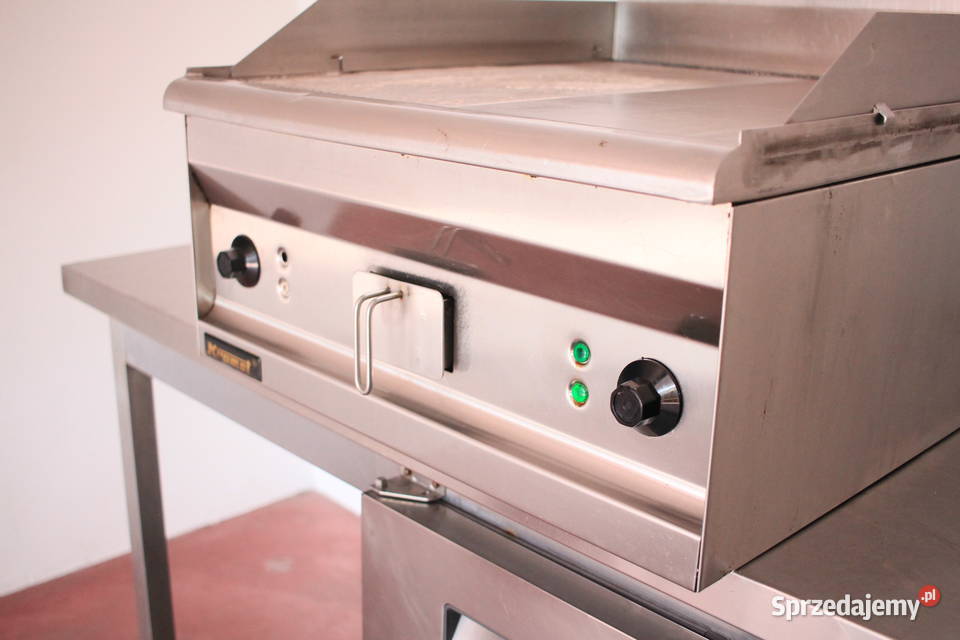 Płyta grillowa ryflowanogładka Kromet 8kW śląskie Pszczyna
