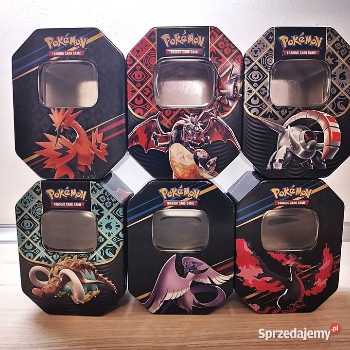 puszki pokemon Bukowno sprzedam