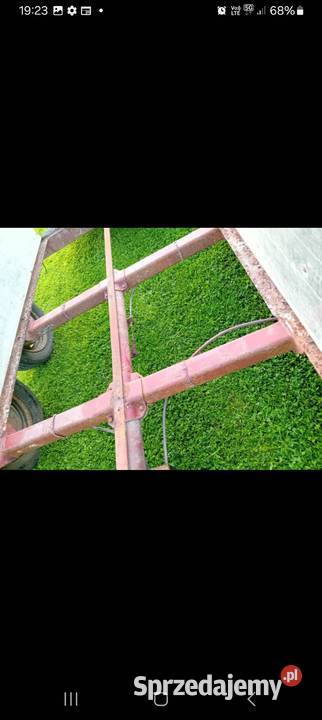 Przyczepa przyczepka tandem z najazdem 2t Motoryzacja Nowy Sącz