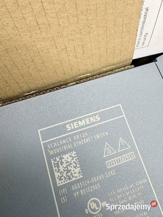 Siemens 6GK51240BA002AB2 Scalance XB124 Pozostałe Warszawa