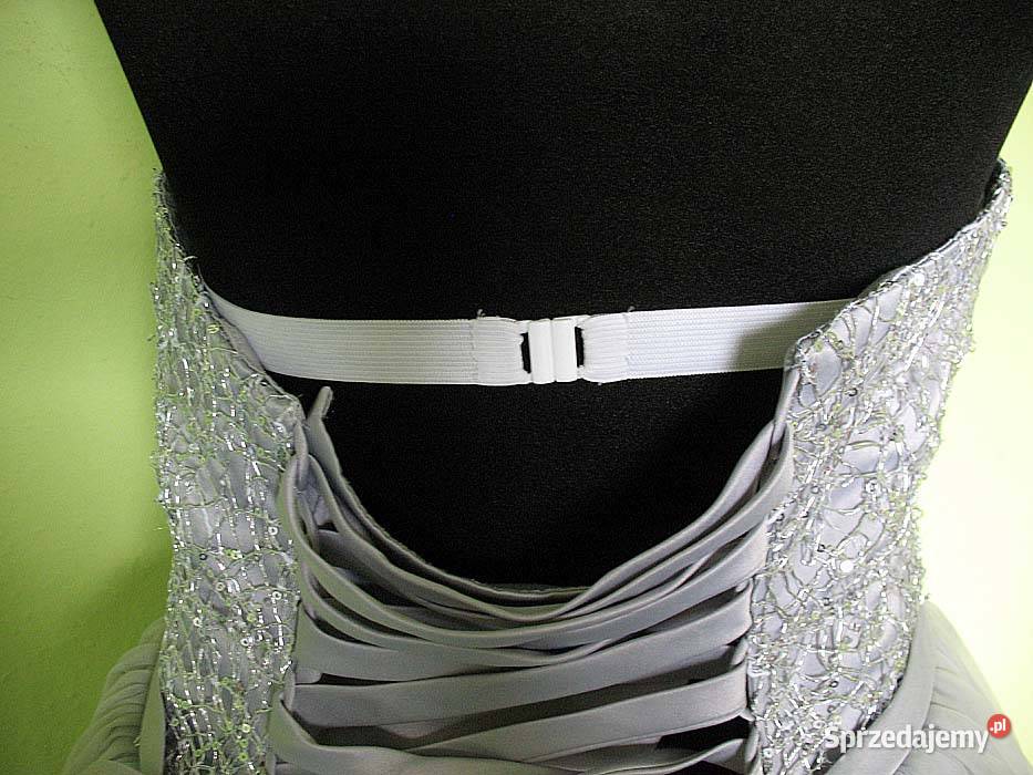 Sukienka balowa tiul i koronka 36 M biust 90 Siedlce