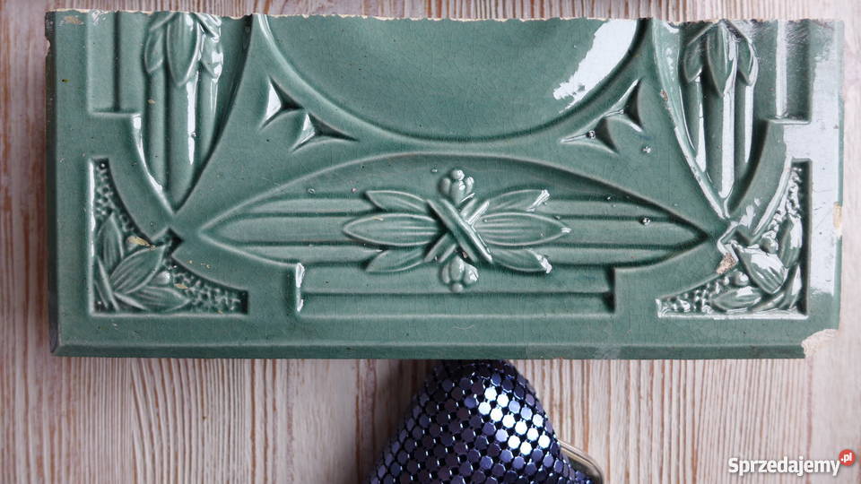G9 ART DECO oryginalny dekor kafel DWIE POŁÓWKI kafle Warszawa sprzedam