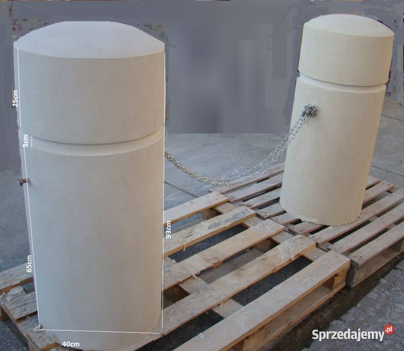 Słupki parkingowe betonowe podkarpackie Boguchwała