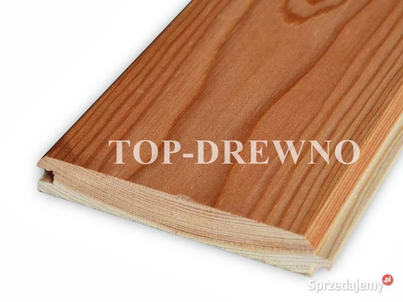 BOAZERIA modrzewiowa deska elewacyjna podbitka