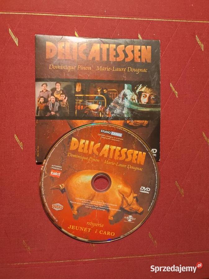 płyta DVD film Delicatessen 1991 Kielce