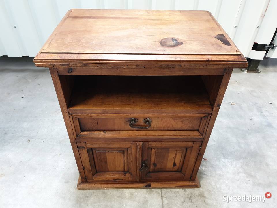 Piękna meksykańska szafka telewizyjna wykonana z pomorskie sprzedam