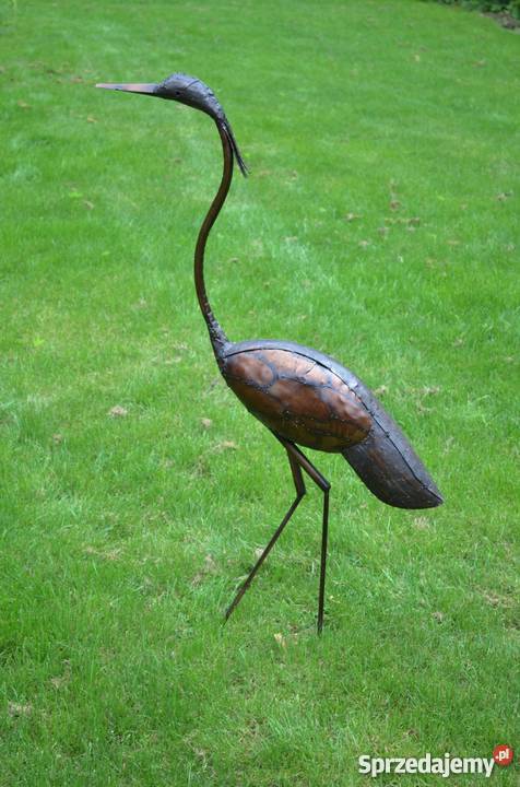Ptak 110 metalowe do ogrodu rzeźba ogrodowa Lębork