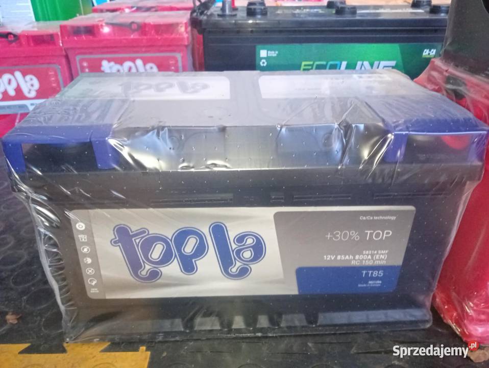 TOPLA TOP 85Ah 800A P Siedlce Sklep