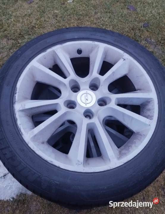 Felgi 17 z oponami letnimi Opel 5x110 lubelskie Zadworze