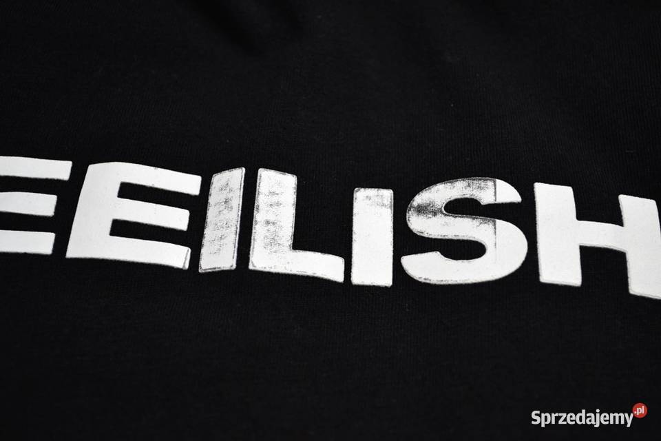Bluzka czarna dopasowana Billie Eilish 140 S Toruń sprzedam