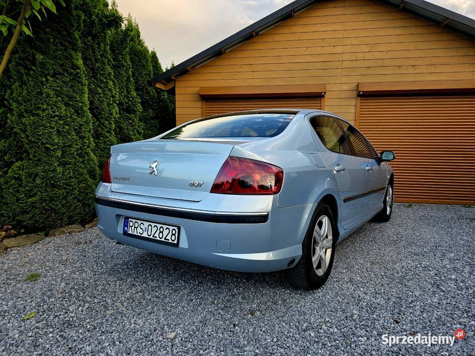 Peugeot 407 20 benzyna LPG podkarpackie Strzyżów