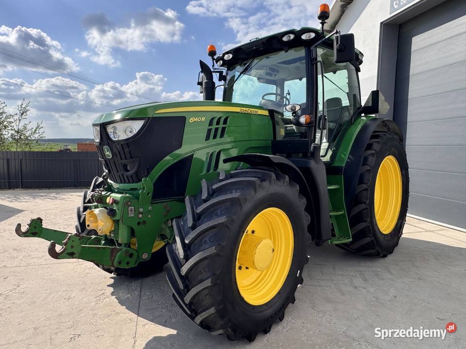 Ciągnik rolniczy John Deere 6140 R 155 2013r Lubowidz