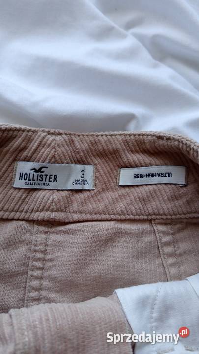 Beżowa jeansowa obcisła spódniczka Bez wzoru Spódnice i sukienki Bielsko-Biała