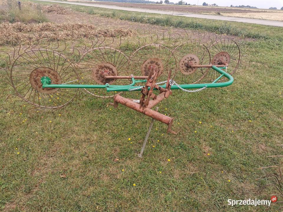 Zgrabiarka 5 gwiazdowa do siana fasoli Zgrabiarki i przetrząsacze Łykoszyn