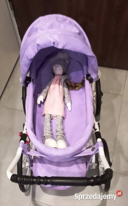 Wózek lalkowy Ewa retro lalka ręcznie robiona Toruń