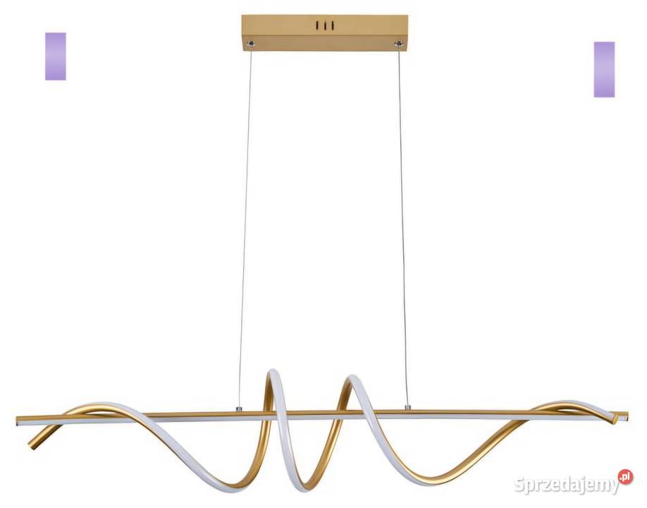 Lampa wisząca Serpent złota LED Reality mazowieckie Warszawa