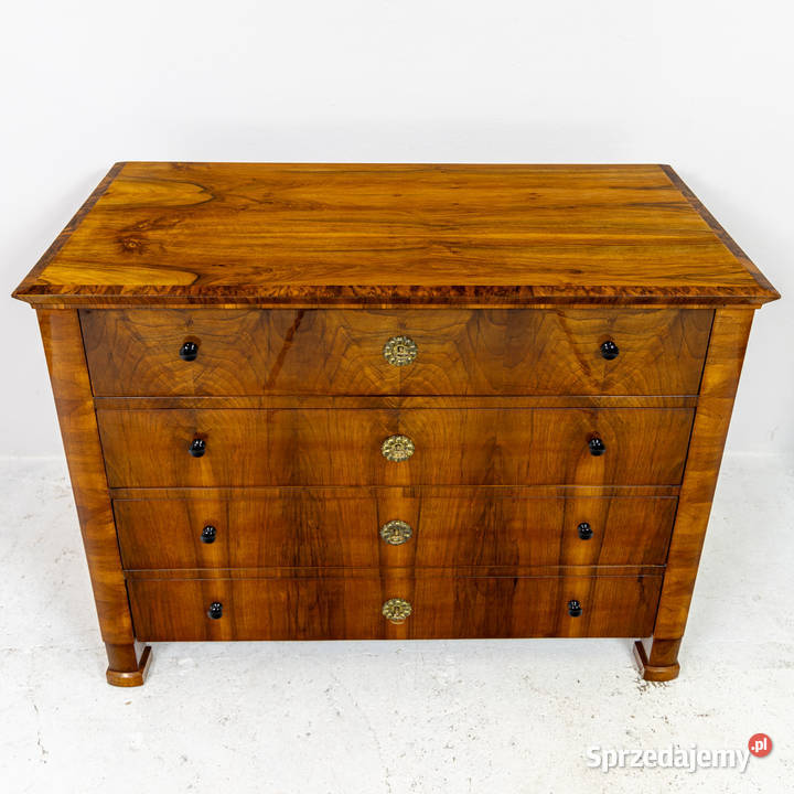 Duża komoda biedermeier Austria orzechowa Swarzędz sprzedam