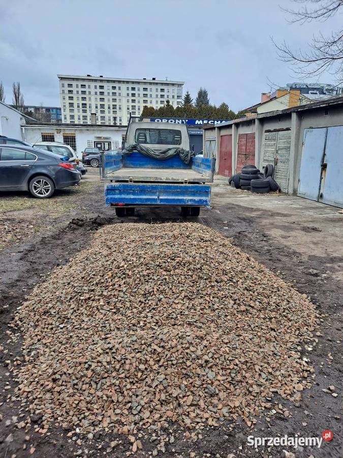 Kruszywo tłuczeń kliniec 030 060 3060 mała Żwir i kamienie Kraków