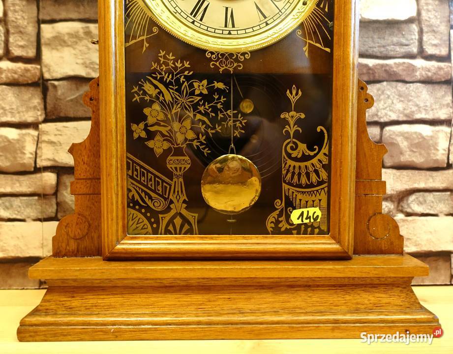 Seth Thomas Clock Company ładny zegar kominkowy Płock