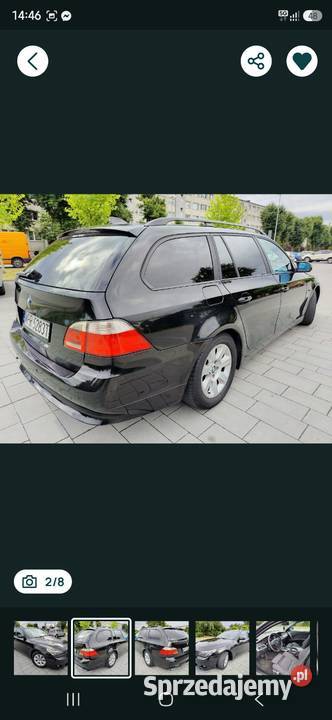 Bmw e60 25 diesel sprzedam zamienie CD Łódź