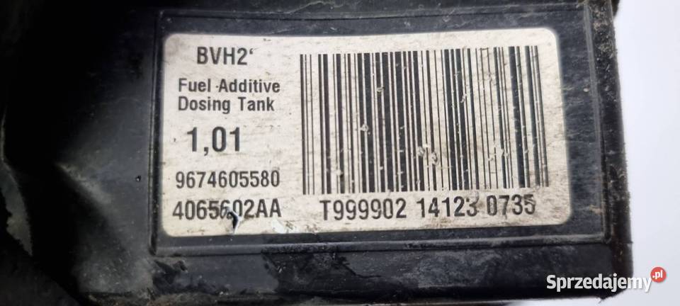 ZBIORNIK CITROEN C4 PICASSO 9674605580 kujawsko-pomorskie