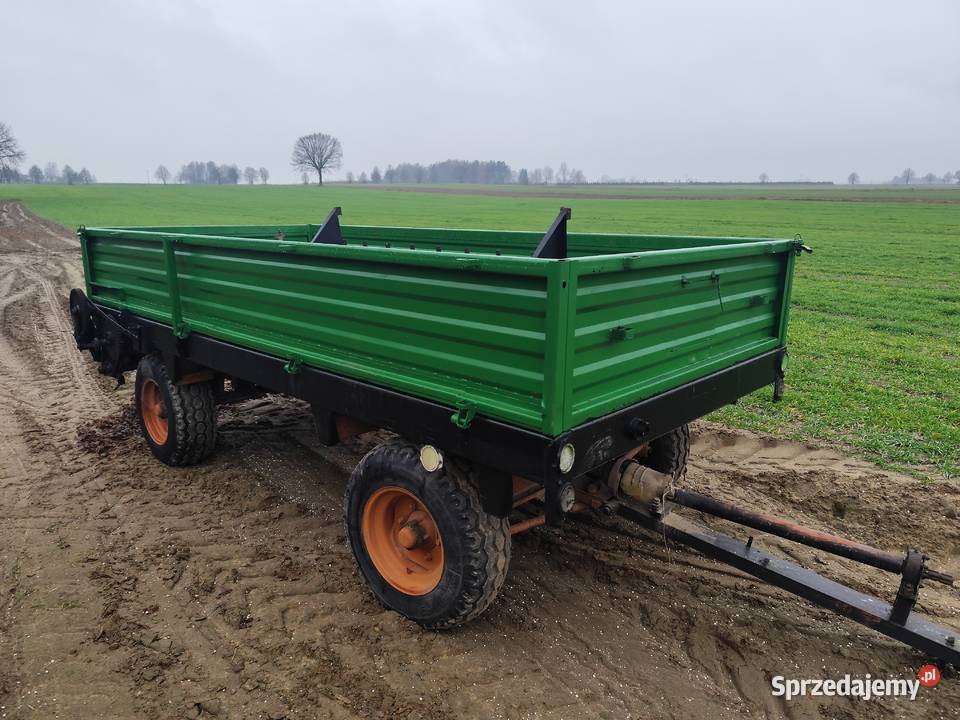 Rozrzutnik obornika Dwuosiowy czarna białostocka Stara Kornica