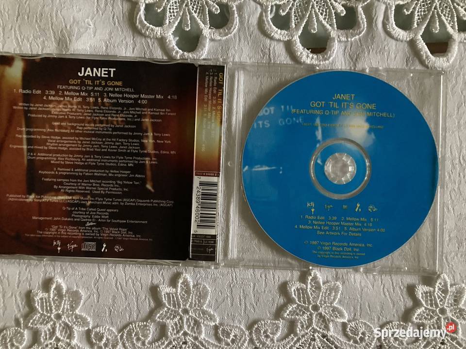 Płyta CD Single Janet Jackson Got Til Its Gone Czerwionka-Leszczyny